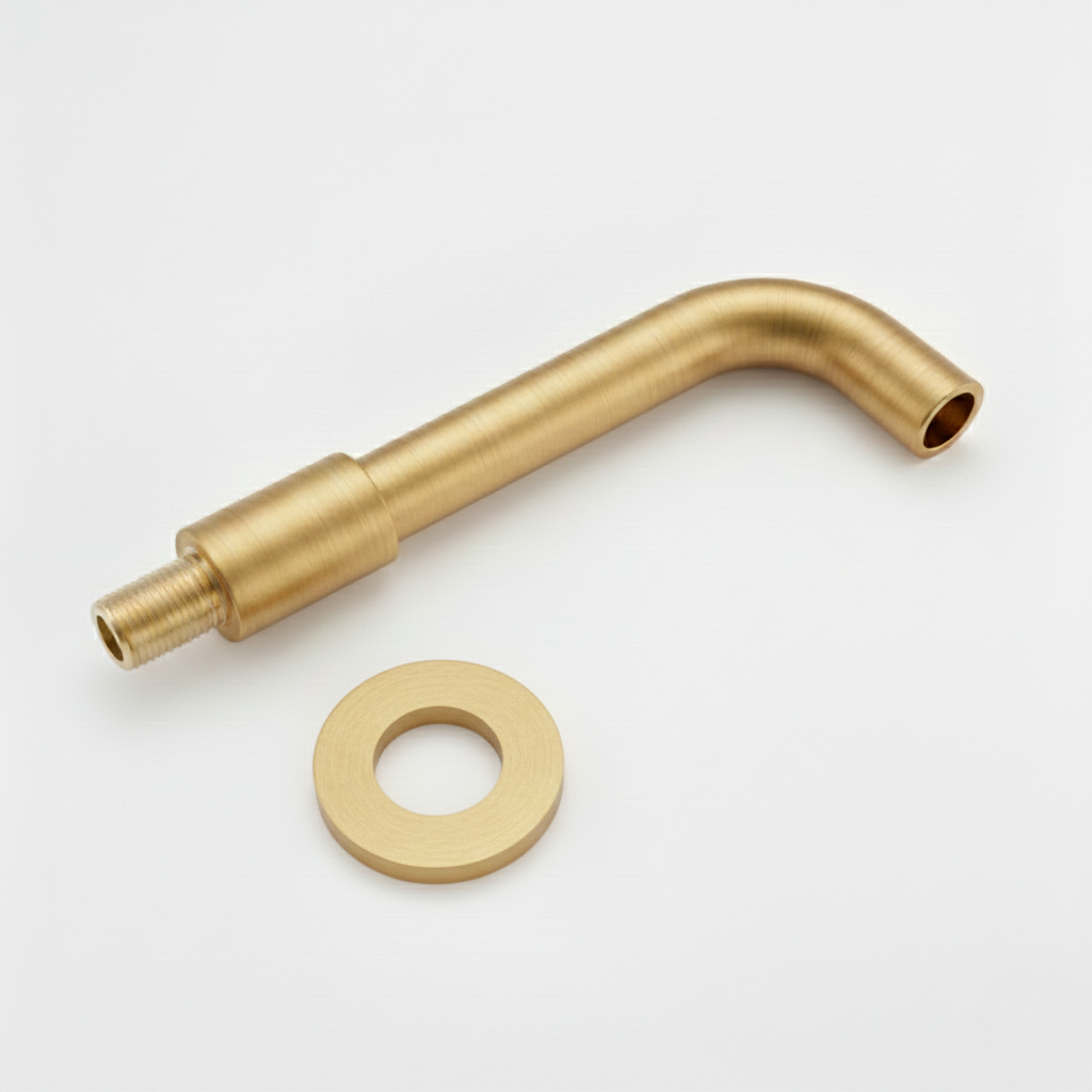 Robinet mitigeur baignoire salle de bain mural encastrable douchette - Doré - Laiton (reforumulation description + images))