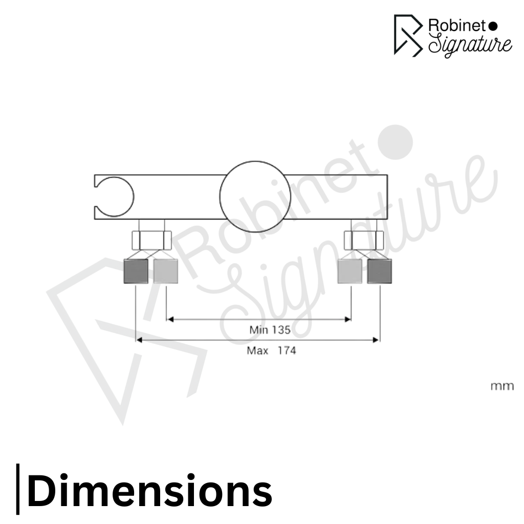 Robinet mitigeur évier de cuisine rétractable mural avec douchette - Noir - Laiton