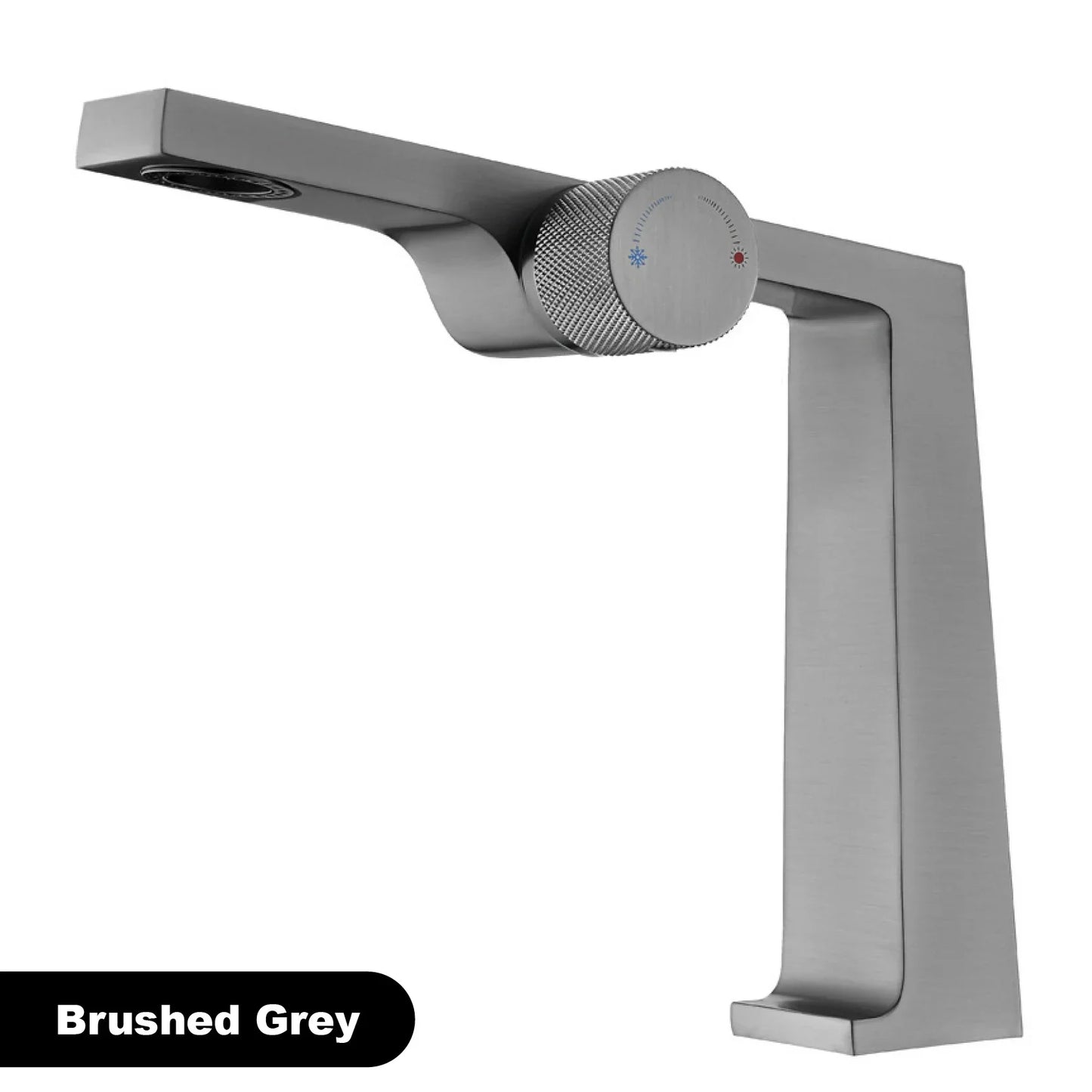 Robinet mitigeur salle de bain lavabo design contemporain - Doré - Laiton