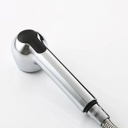 Robinet mitigeur cuisine évier flexible multijet - Argenté - Laiton