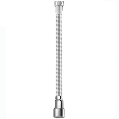 Rallonge de robinet rotatif flexible aérateur d'eau - Argenté