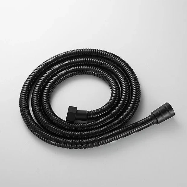 Robinet mitigeur baignoire salle de bain design moderne douchette - Noir - Laiton