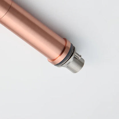 Robinet mitigeur moderne salle de bain lavabo - Doré rose - Laiton