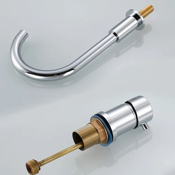 Robinet baignoire encastrable douchette - Doré - Laiton