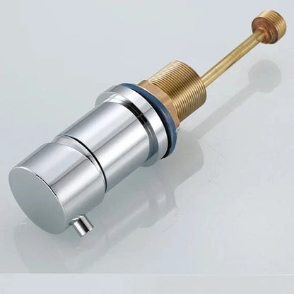 Robinet baignoire encastrable douchette - Noir - Laiton