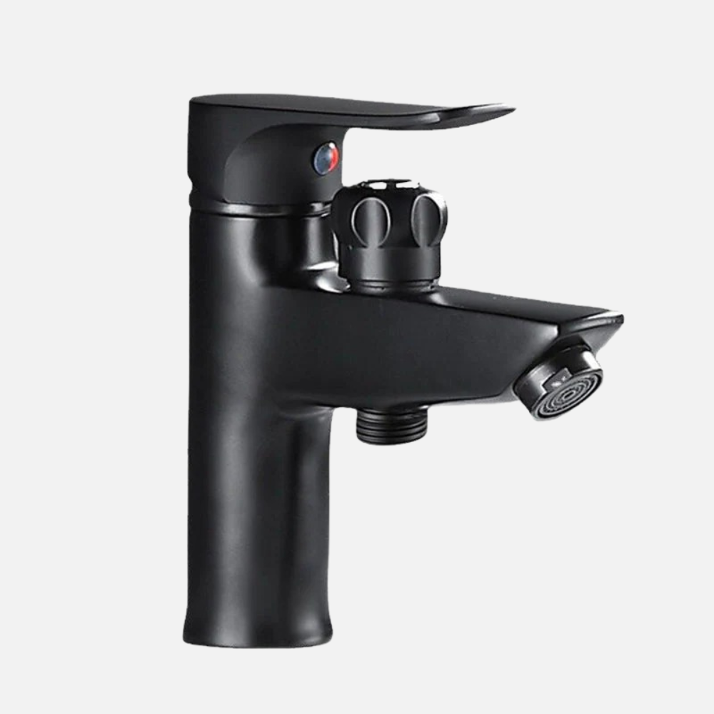 Mitigeur Robinet baignoire monotrou noir COLL