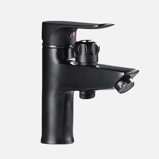Mitigeur Robinet baignoire monotrou noir COLL