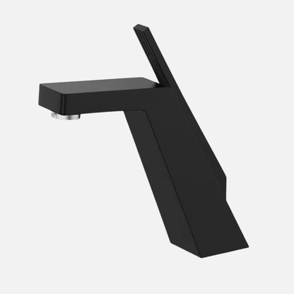 Robinet mitigeur salle de bain lavabo design contemporain - Noir