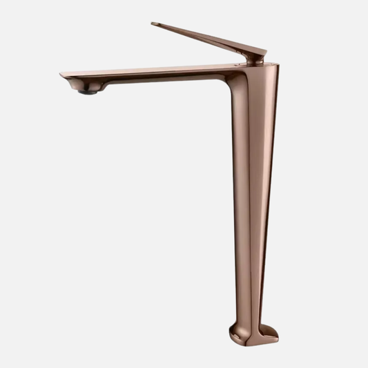 Robinet mitigeur salle de bain design - Doré - Laiton