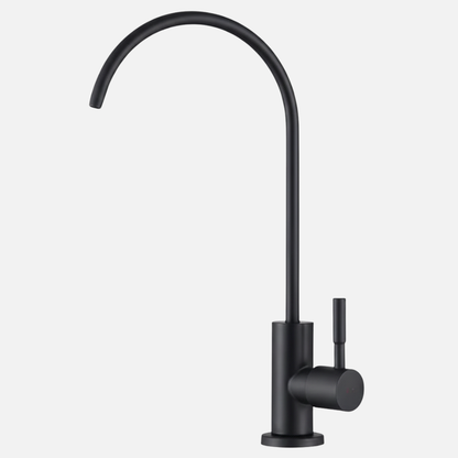 Robinet mitigeur évier cuisine fin - Noir