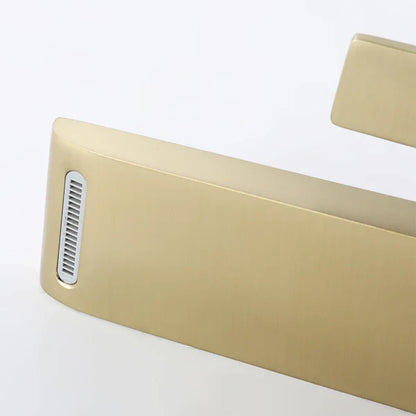 Robinet mitigeur moderne salle de bain lavabo - Doré - Laiton