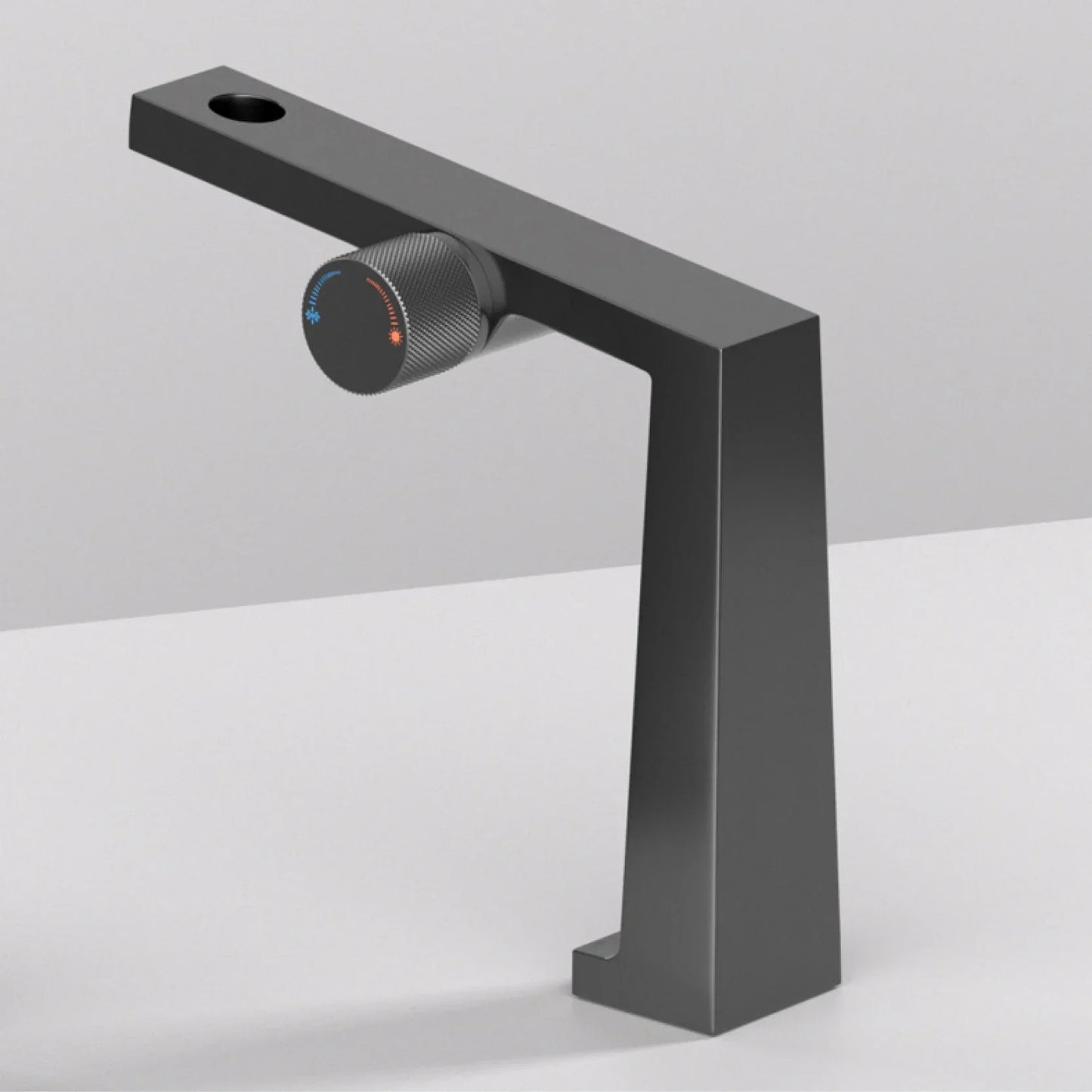 Robinet mitigeur salle de bain lavabo design contemporain - Doré - Laiton