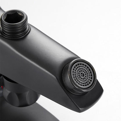 Mitigeur Robinet baignoire monotrou noir COLL