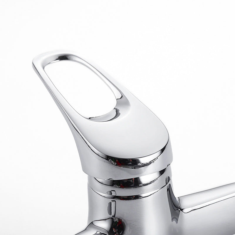 Mitigeur Robinet mural cuisine à bec chromé