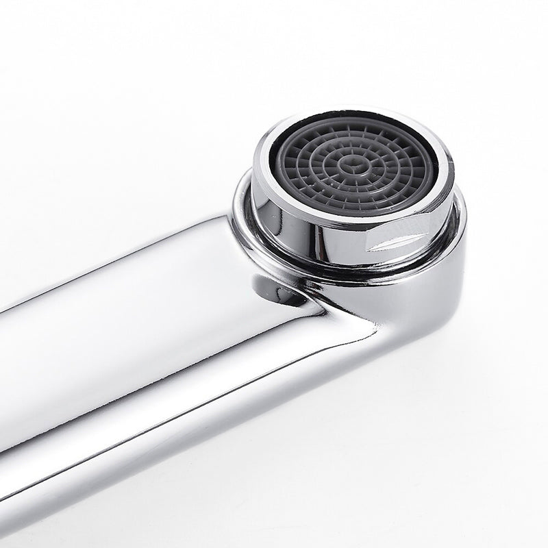 Mitigeur Robinet mural cuisine à bec chromé