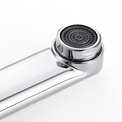 Mitigeur Robinet mural cuisine à bec chromé