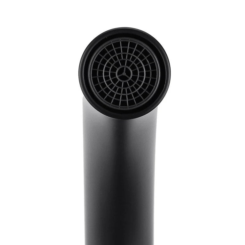 Mitigeur Robinet vasque haut noir mat CYGNE